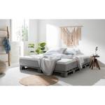 Palettenbett Smood Kiefer massiv - grau gebeizt - 160 x 200 cm - Grau - 160 x 200cm