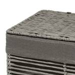 Aufbewahrungsbox Kastel Papier / Webstoff - Grau