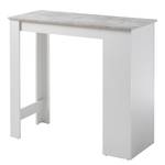 Table haute Aranos Blanc alpin / Gris