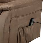 Fauteuil de relaxation Wishart Microfibre - Marron