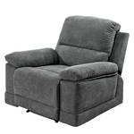 Fauteuil de relaxation Leticia Microfibre - Gris