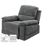 Relaxfauteuil Leticia Microvezel - grijs