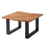 Table basse Kapra Acacia massif - métal - Largeur : 80 cm