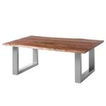 Table basse en bois massif KAPRA Acacia massif - métal - Acacia - Largeur : 120 cm