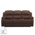 Sofa Ravels (3-Sitzer) Mikrofaser - Braun