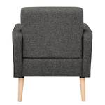 Fauteuil Daru II Tissage à plat - Gris foncé