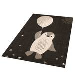 Tapis enfant Penguin Rico Fibres synthétiques - Noir / Beige clair