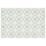 Fußmatte Magic Ornament Kunstfaser - Lindgrün / Weiß