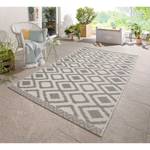 Tapis intérieur / extérieur Isle Fibres synthétiques - Crème / Gris - 180 x 280 cm