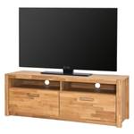 Tv-meubel Majona I Deels massief eikenhout - Wild eikenhout
