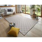 Kurzflorteppich Dawn Polypropylen - Grau / Beige - 155 x 230 cm