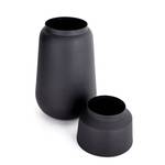 Vases Belinda (lot de 2) Acier - Noir