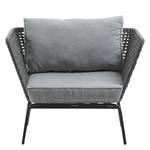 Fauteuil de jardin Bellano II Acier / Matière plastique - Gris