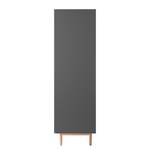 Armoire Lindholm Gris / Chêne rouge - Largeur : 103 cm