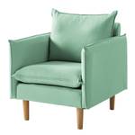 Fauteuil Bourn vlakweefsel - Mintgroen