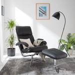 Relaxfauteuil Loxton Zwart - Kunstleer - 73 x 87 x 96 cm