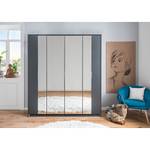 Armoire Berlin Graphite - Largeur : 183 cm