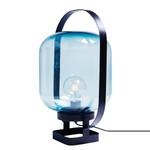 Lampe Jupiter Cristal / Acier - Bleu glacier