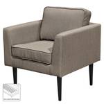 Fauteuil Bella Vista Tissu structuré - Taupe