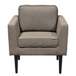 Fauteuil Bella Vista Tissu structuré - Taupe