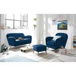 Fauteuil Vallegrande fluweel - Marineblauw