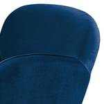 Fauteuil Vallegrande fluweel - Marineblauw