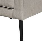 Fauteuil Bella Vista structuurstof - Platinakleurig