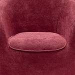 Fauteuil Saipina Tissu - Rouge Bordeaux