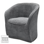 Fauteuil Saipina Tissu - Anthracite clair