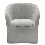 Fauteuil Saipina Tissu - Gris clair