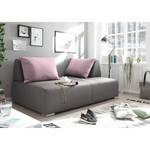 Schlafsofa Serra Flachgewebe - Taupe / Mauve