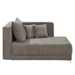 Chaise longue Mineros microvezel - Taupe