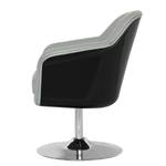 Sessel Calbourne Kunstleder - Grau / Schwarz