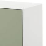 Hänge-Designbox hülsta now easy Pastellgrün / Lack Reinweiß
