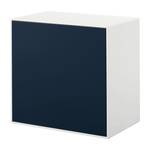 Hang-designbox hülsta now easy Donkerblauw/Zuiver witte lak