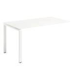 Tisch hülsta now easy Lack Reinweiß - Breite: 123 cm