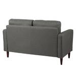 Sofa Saranda (1/2 places) Tissu - Gris foncé