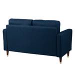 Sofa Saranda (1,5-Sitzer) Webstoff - Marineblau