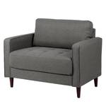 Fauteuil Saranda Tissu - Gris foncé