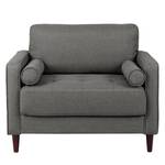 Fauteuil Saranda Tissu - Gris foncé