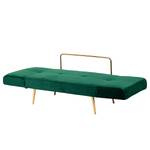 Canapé convertible Behram II Velours - Vert foncé