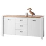 Dressoir Evale wit/Westminster eikenhouten look