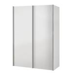 Schwebetürenschrank Budget Polarweiß - 150 cm - Polarweiß - 150 x 68 cm - Ohne Spiegeltür/-en