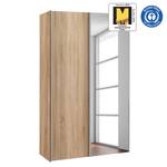 Schwebetürenschrank Budget Sonoma-Eiche - 125 cm - 1 Spiegel - Eiche Sonoma Dekor - 125 x 48 cm - 1 Spiegeltür