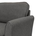 Sofa Larisa (2-Sitzer) Webstoff - Dunkelgrau