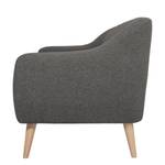 Sofa Lamia (2,5-Sitzer) Webstoff - Dunkelgrau