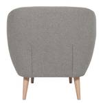 Fauteuil Lamia Geweven stof - Grijs