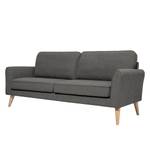 Sofa Larisa (3-Sitzer) Webstoff - Dunkelgrau