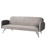 Schlafsofa Patan Samt - Champagnermetallic