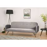 Schlafsofa Patan Samt - Champagnermetallic